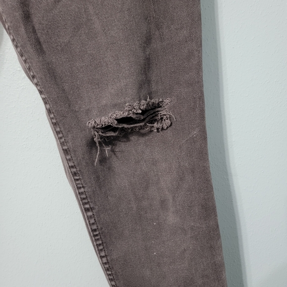 82. S LEE Vintage Limited Black Jeans Distressed Fitted Yoke - Picture 4 of 8